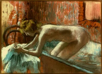 Woman Coming Out of the Bath